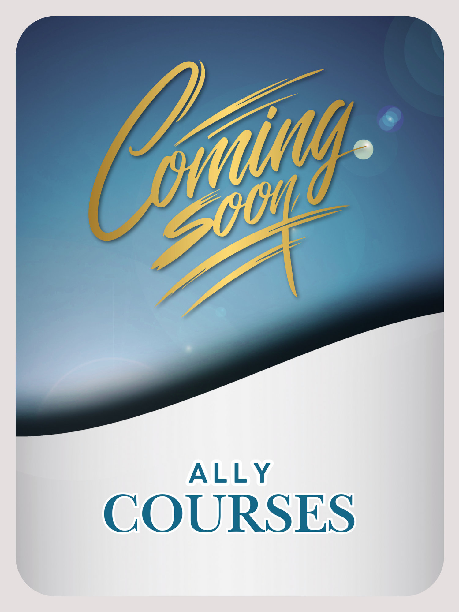 ALLY Courses