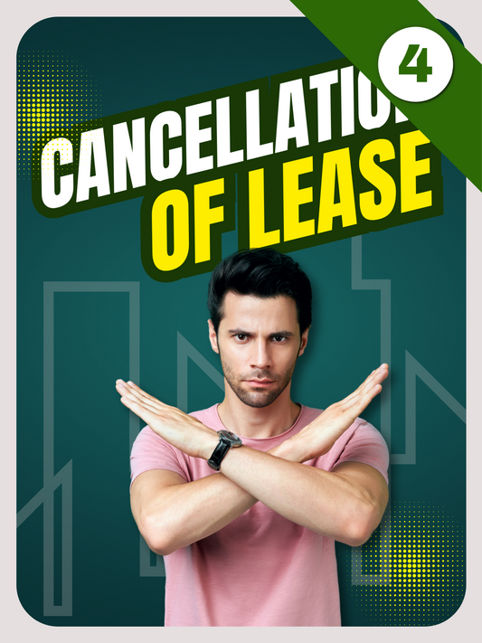 Lease Cancellation - understanding expectations in PDF and WORD versions to customize. Bonus Rental Property Inspection