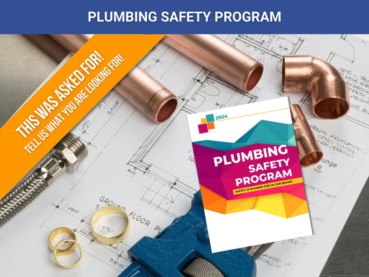 Your Ultimate Plumbing / Plumbers Safety Program! Customizable WORD Branding and instant PDF Included!