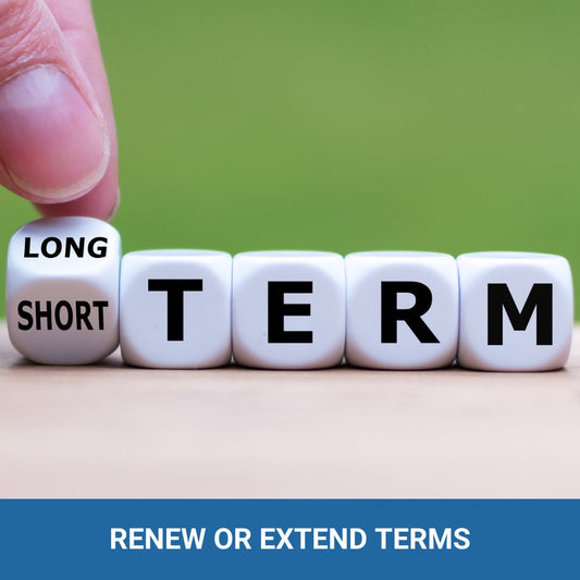 Addendum to Lease! Cover all changes to avoid disagreements...disagreements cost money!