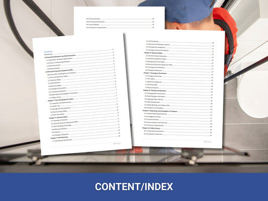 Your Ultimate Plumbing / Plumbers Safety Program! Customizable WORD Branding and instant PDF Included!