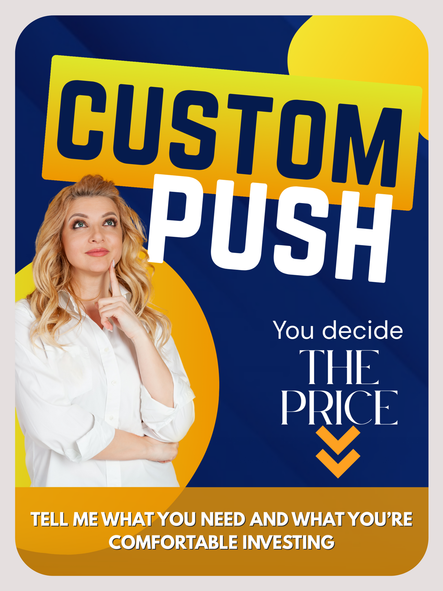 SMALL BUSINESS CUSTOM PUSH #2